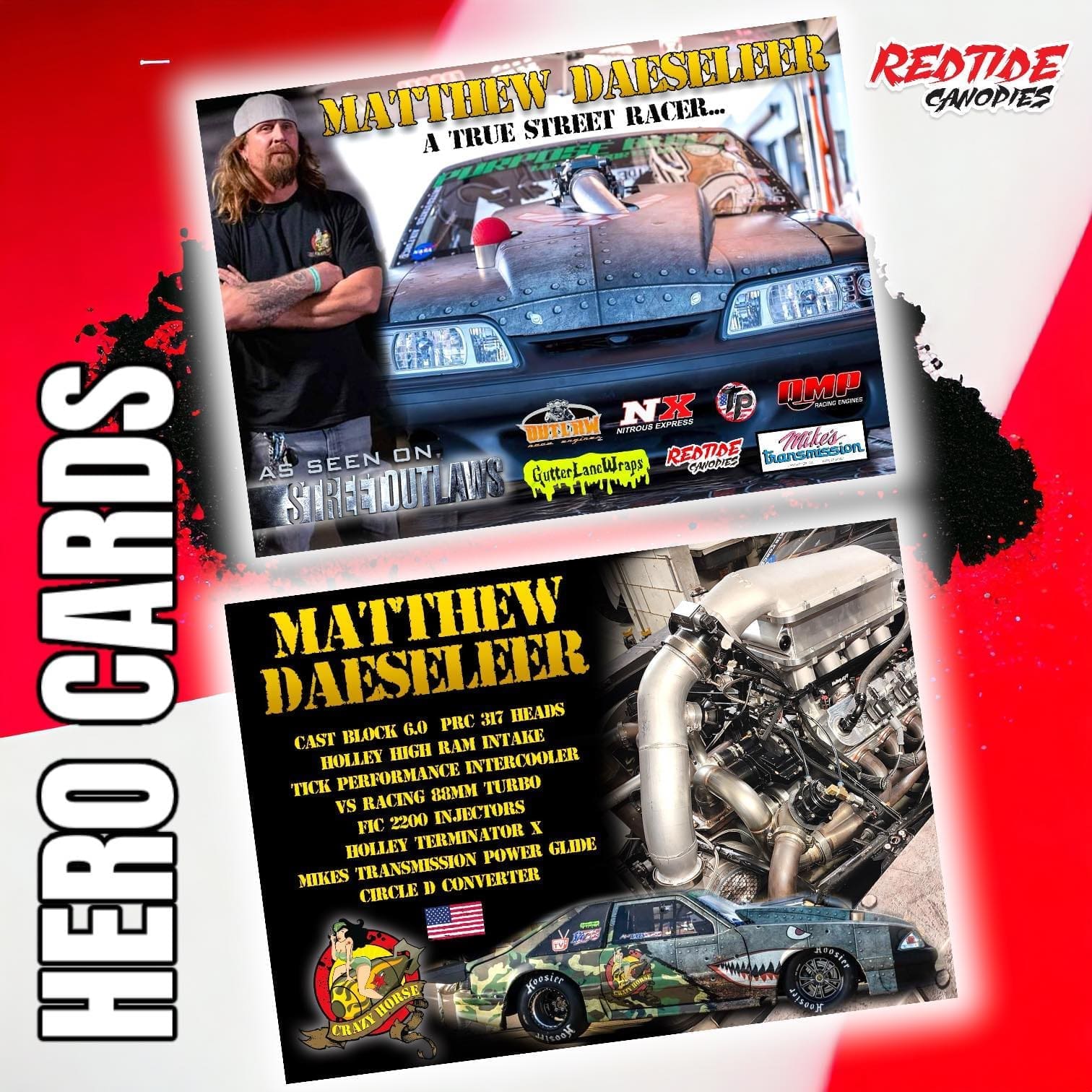 8×10 Hero Cards
